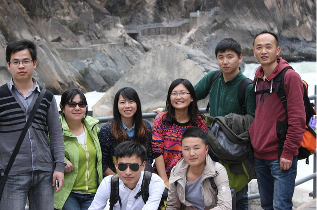 美麗的香格里拉,留下我的笑容與你常相伴